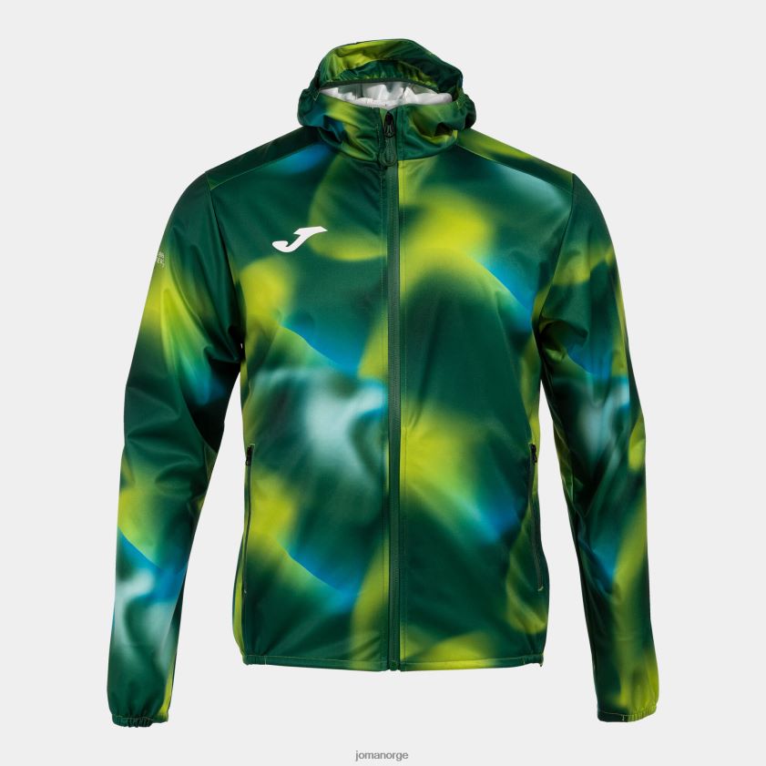 nei Joma regnjakke r-sti natur grønn FBD0T0633 menn