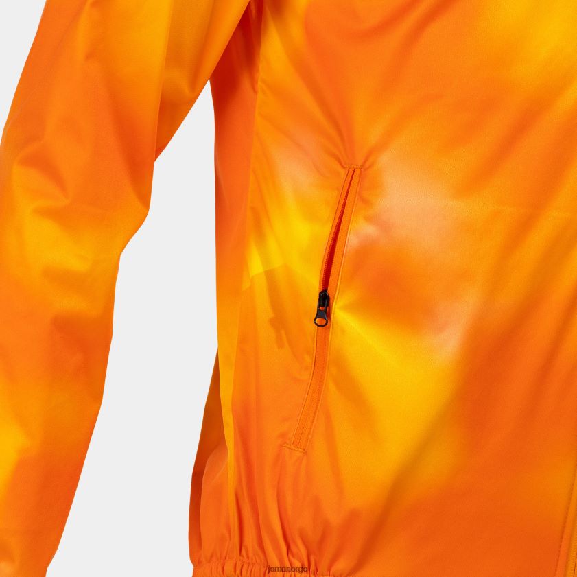 nei Joma regnjakke r-sti natur oransje FBD0T0401 menn