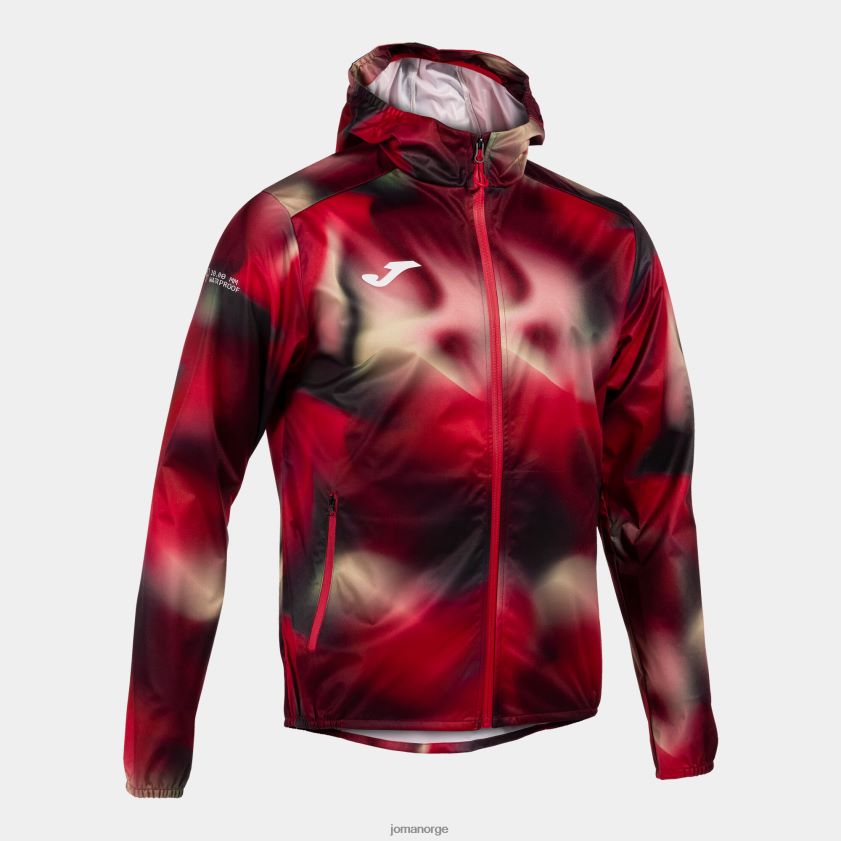 nei Joma regnjakke r-sti natur rød FBD0T01365 menn