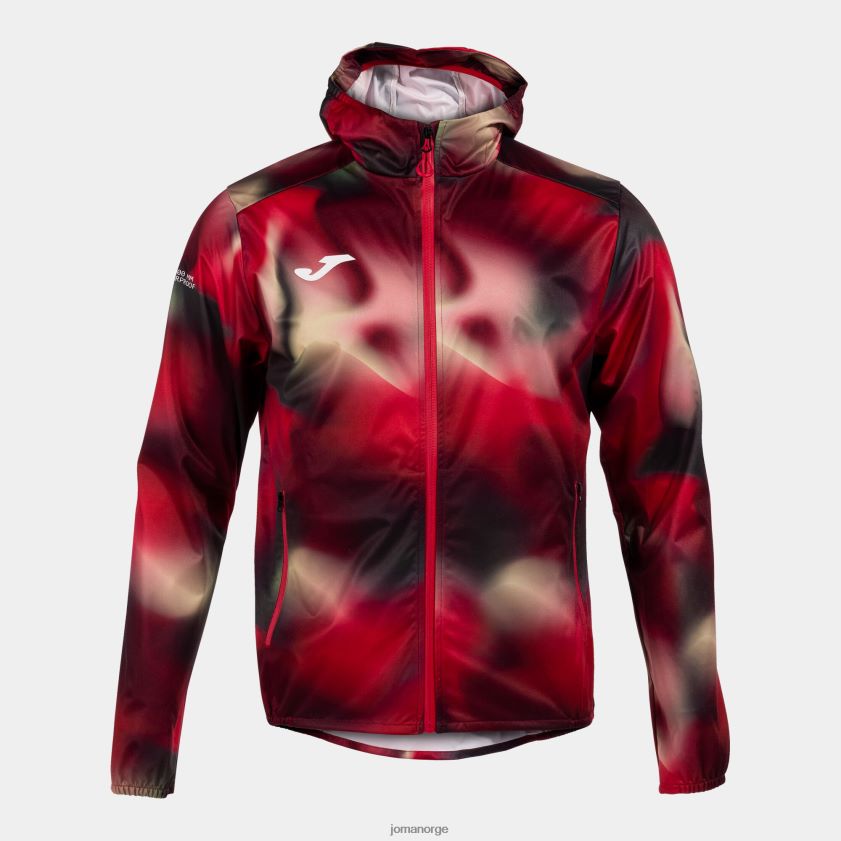 nei Joma regnjakke r-sti natur rød FBD0T01365 menn