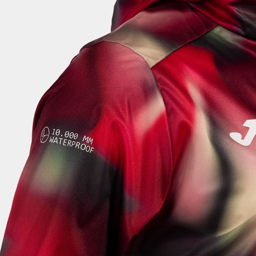 nei Joma regnjakke r-sti natur rød FBD0T01365 menn