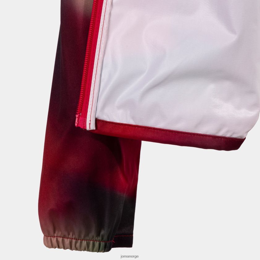 nei Joma regnjakke r-sti natur rød FBD0T01365 menn