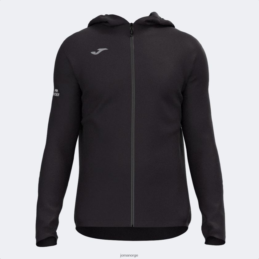 nei Joma regnjakke r-sti natur svart FBD0T01130 menn