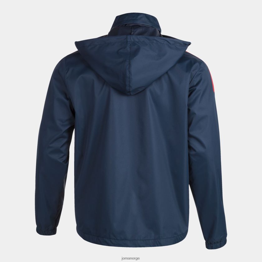nei Joma regnjakke trivor marineblå rød FBD0T01229 menn