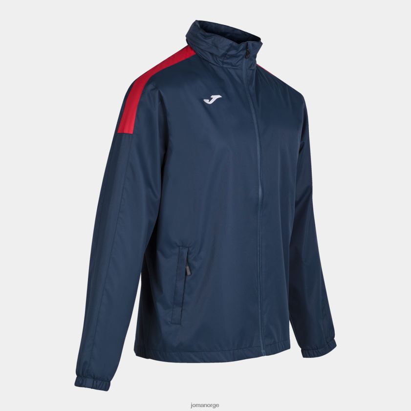 nei Joma regnjakke trivor marineblå rød FBD0T01229 menn