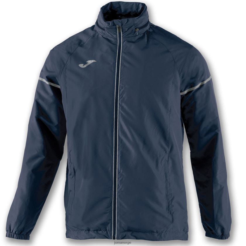nei Joma regnjakkeløp marineblå FBD0T04609 menn