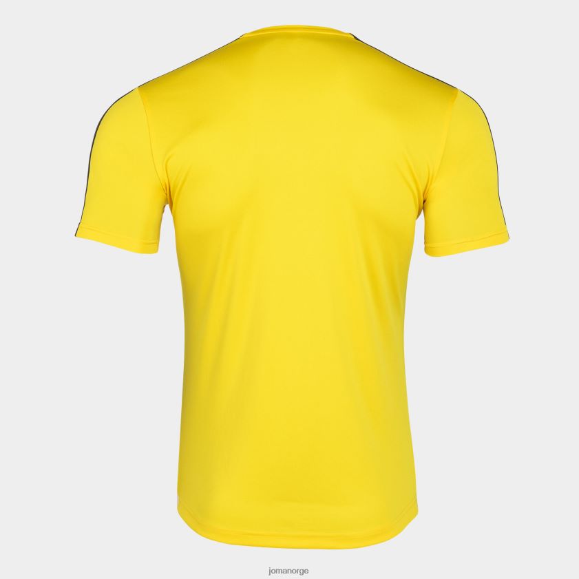 nei Joma skjorte kortermet akademi iii gul svart FBD0T0151 menn