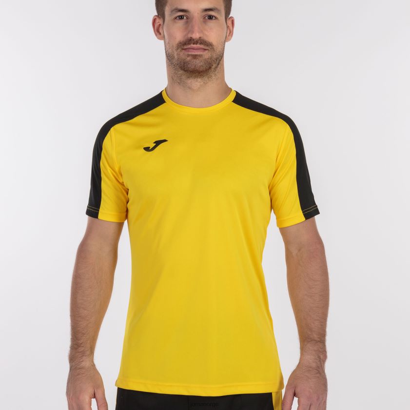 nei Joma skjorte kortermet akademi iii gul svart FBD0T0151 menn
