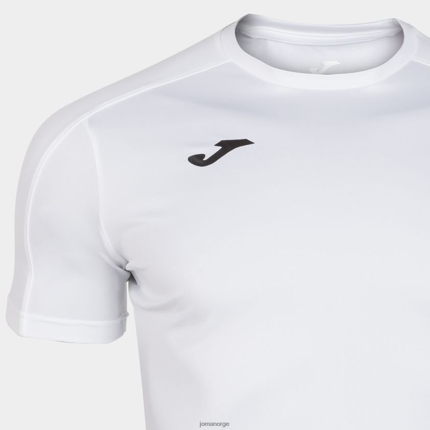 nei Joma skjorte kortermet akademi iii hvit FBD0T01450 menn