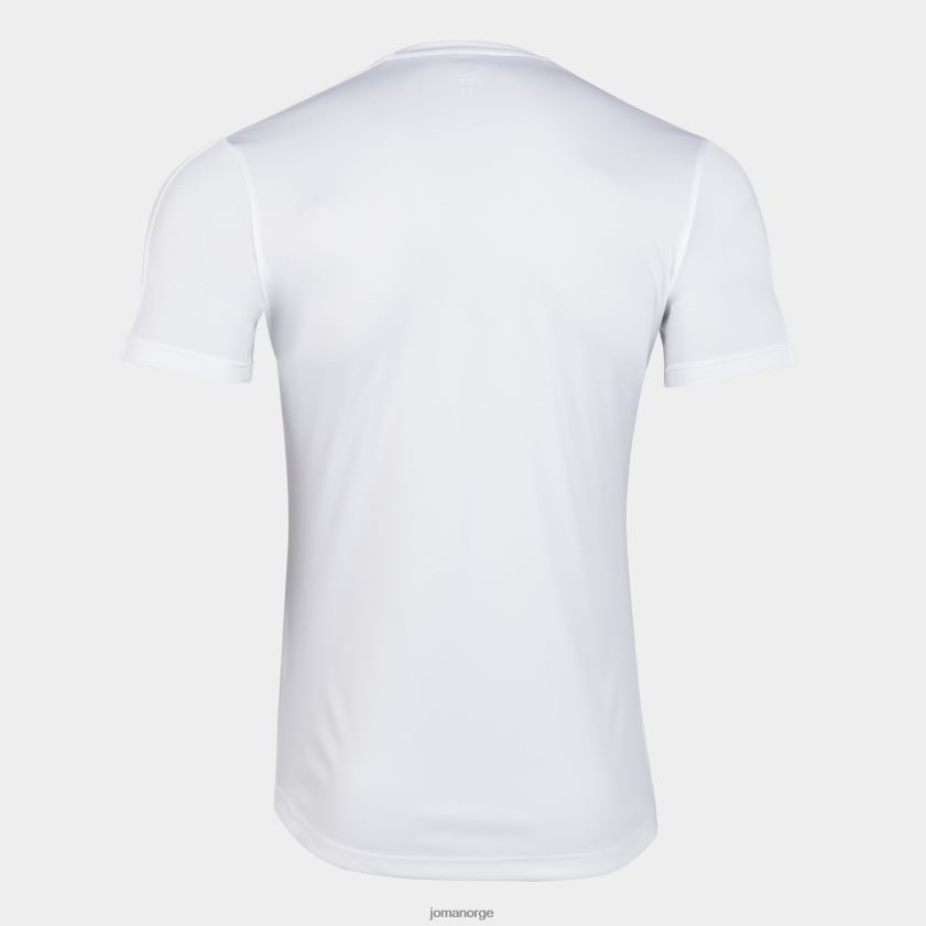 nei Joma skjorte kortermet akademi iii hvit FBD0T01450 menn