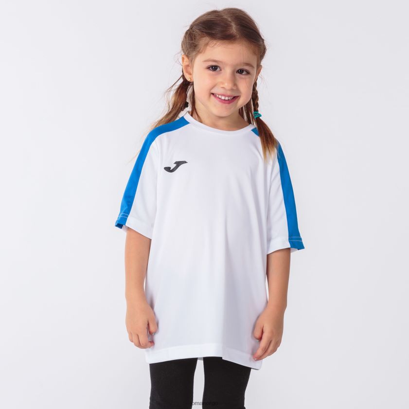 nei Joma skjorte kortermet akademi iii hvit kongeblå FBD0T04195 menn