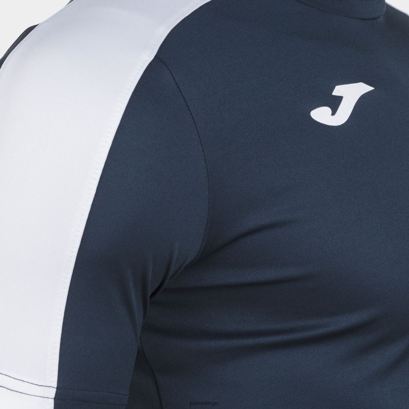 nei Joma skjorte kortermet akademi iii marineblå hvit FBD0T04424 menn