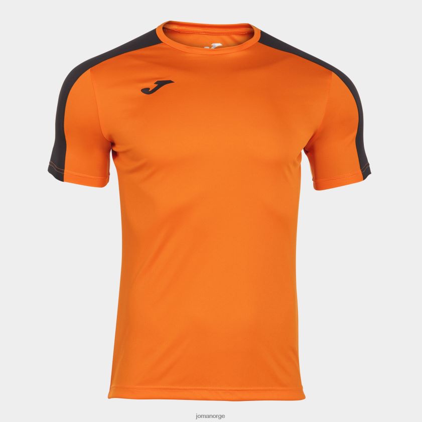 nei Joma skjorte kortermet akademi iii oransje svart FBD0T01263 menn