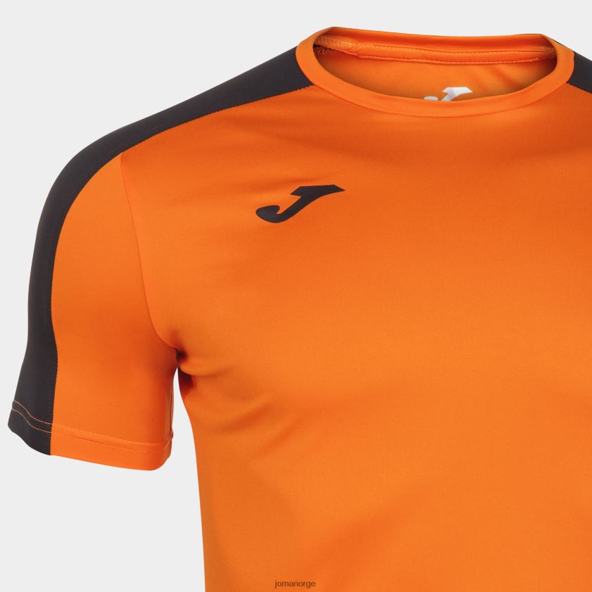 nei Joma skjorte kortermet akademi iii oransje svart FBD0T01263 menn