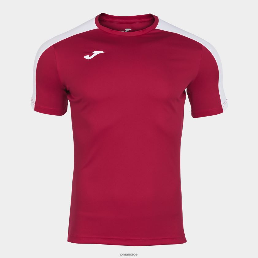 nei Joma skjorte kortermet akademi iii rød Hvit FBD0T01260 menn