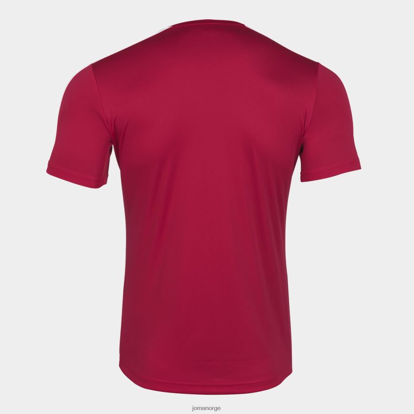 nei Joma skjorte kortermet akademi iii rød Hvit FBD0T01260 menn