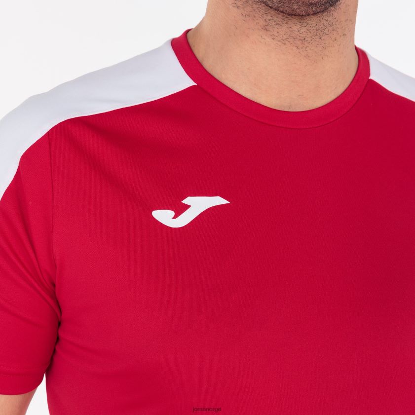 nei Joma skjorte kortermet akademi iii rød Hvit FBD0T01260 menn