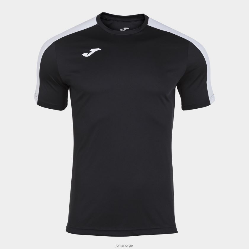 nei Joma skjorte kortermet akademi iii svart hvit FBD0T04401 menn