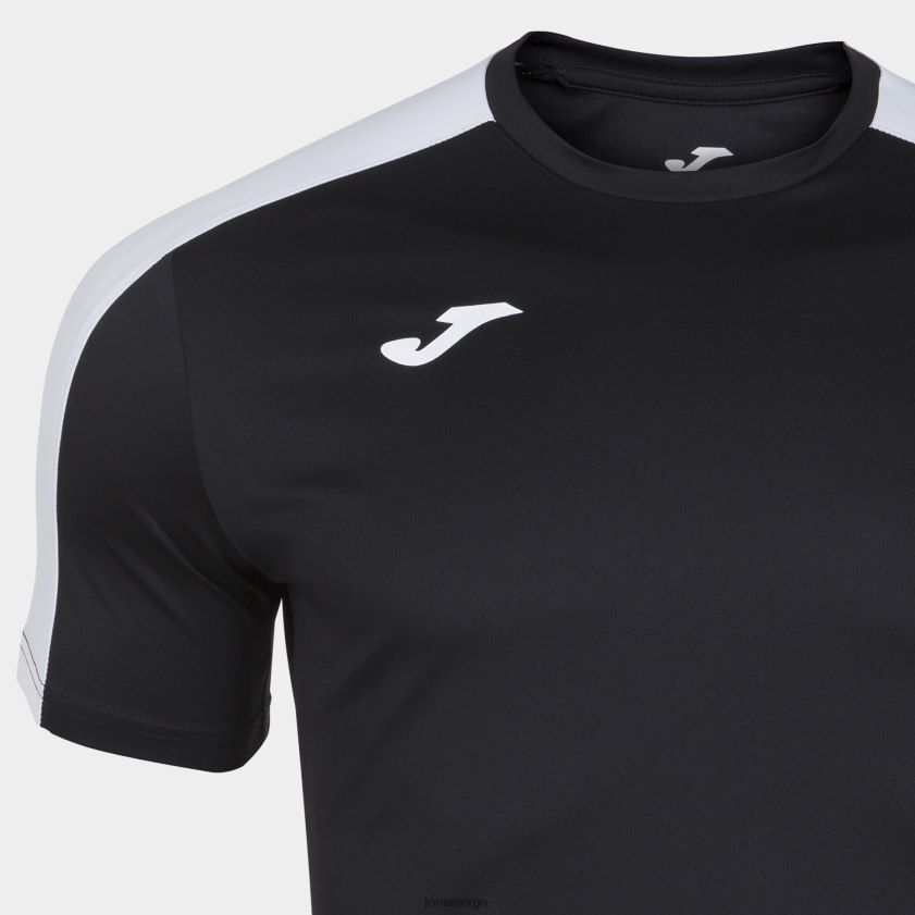 nei Joma skjorte kortermet akademi iii svart hvit FBD0T04401 menn