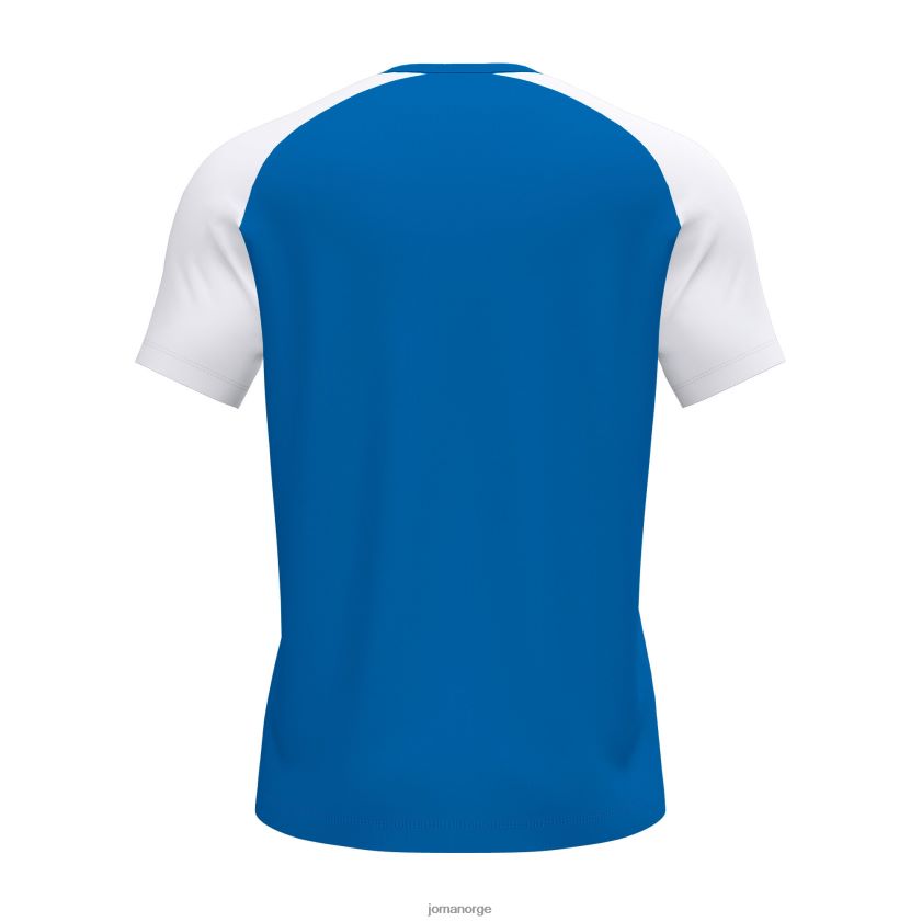 nei Joma skjorte kortermet akademi iv kongeblå hvit FBD0T0810 menn