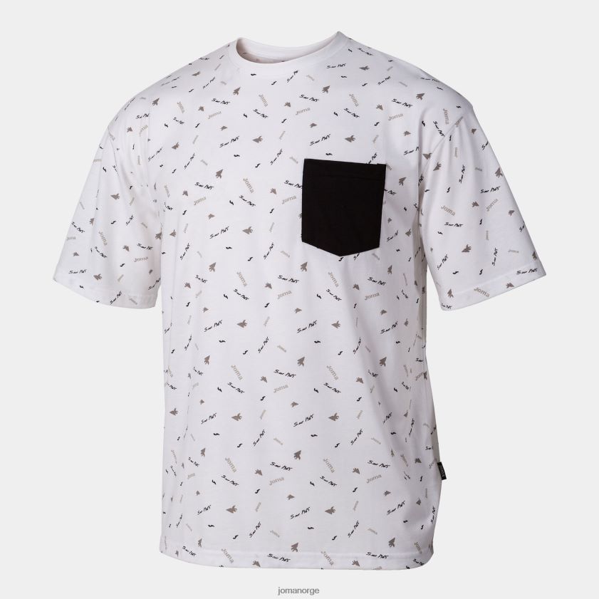 nei Joma skjorte kortermet california hvit FBD0T02995 menn