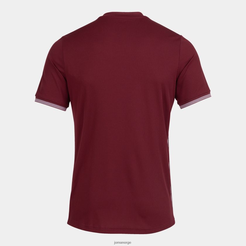 nei Joma skjorte kortermet campus iii burgunder FBD0T04430 menn