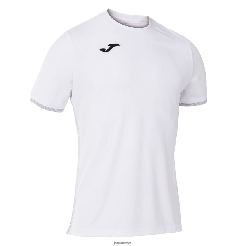 nei Joma skjorte kortermet campus iii hvit FBD0T01301 menn