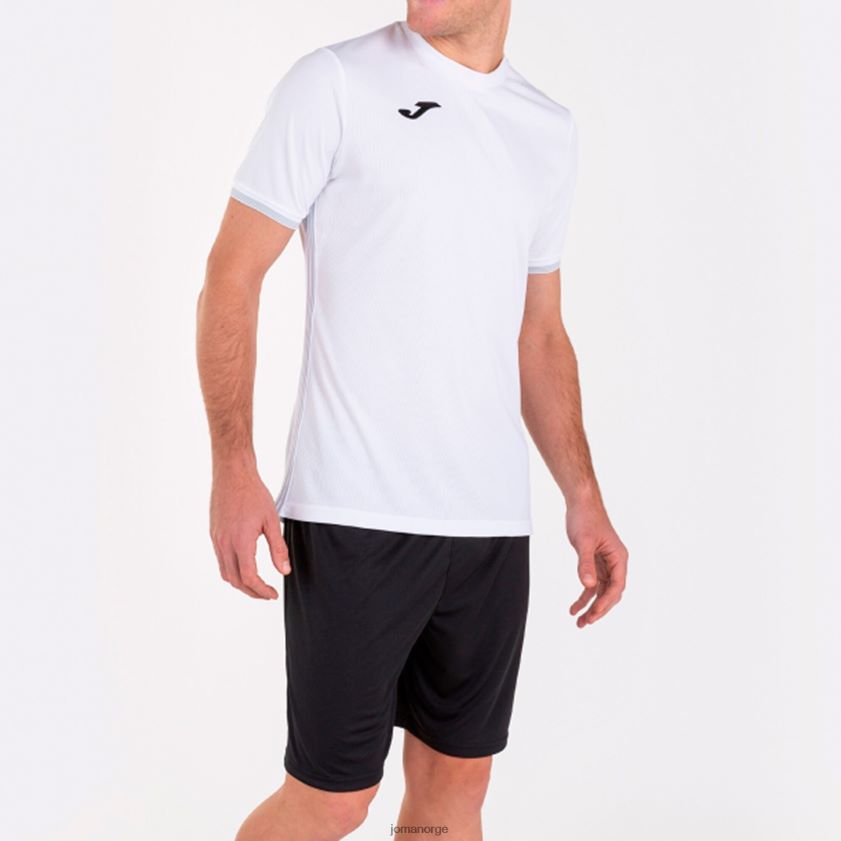 nei Joma skjorte kortermet campus iii hvit FBD0T01301 menn