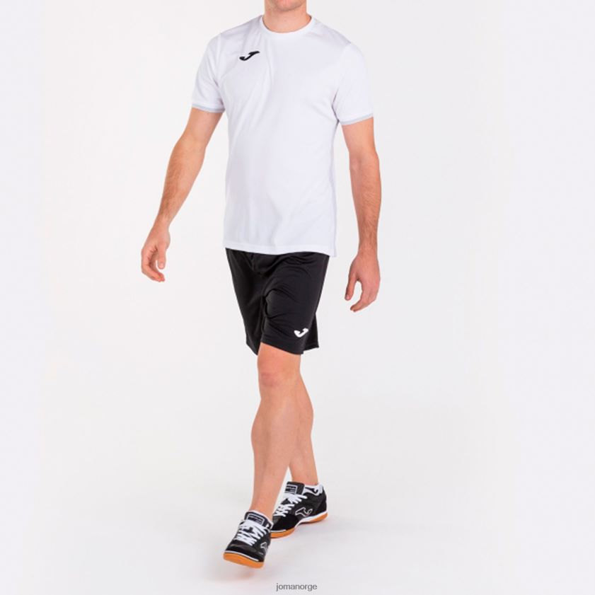 nei Joma skjorte kortermet campus iii hvit FBD0T01301 menn