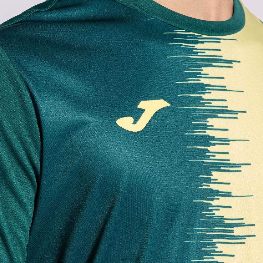 nei Joma skjorte kortermet city ii grønn gul FBD0T01153 menn