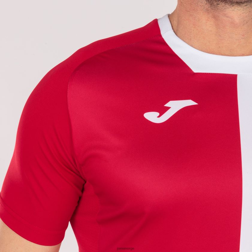 nei Joma skjorte kortermet city rød Hvit FBD0T02882 menn