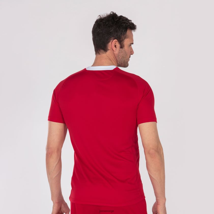 nei Joma skjorte kortermet city rød Hvit FBD0T02882 menn