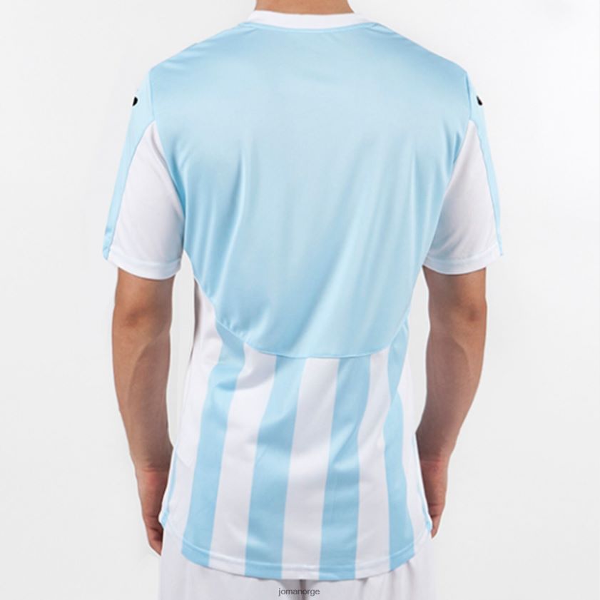nei Joma skjorte kortermet copa himmelblå hvit FBD0T03527 menn