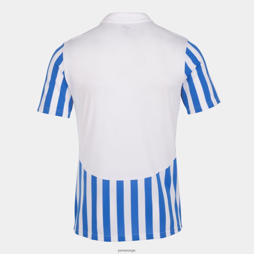 nei Joma skjorte kortermet copa ii hvit kongeblå FBD0T03036 menn