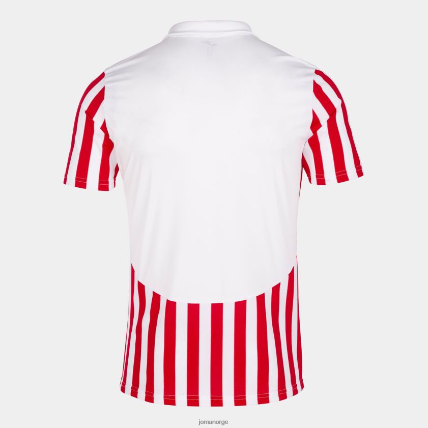 nei Joma skjorte kortermet copa ii hvit rød FBD0T01007 menn