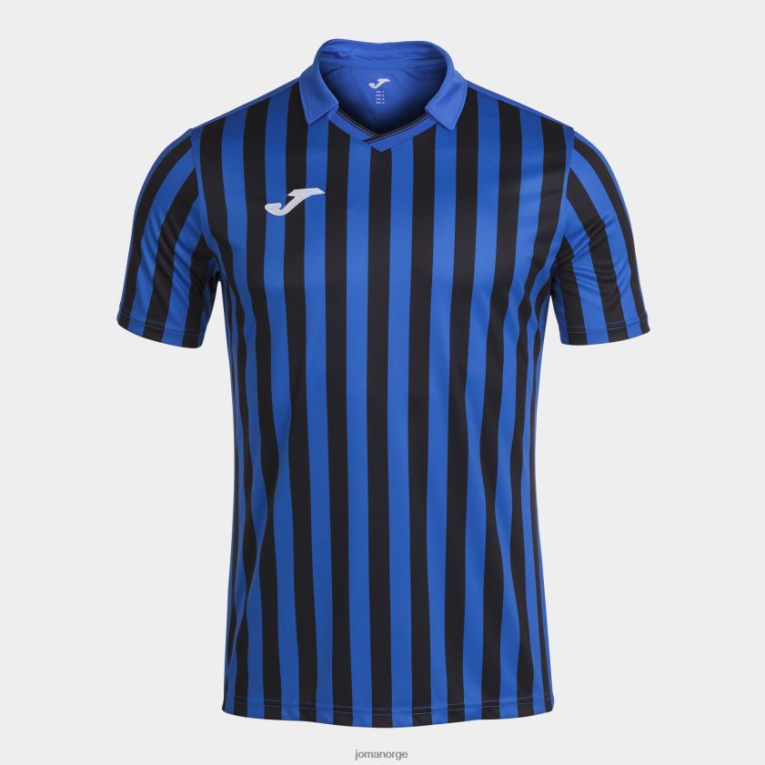 nei Joma skjorte kortermet copa ii kongeblå svart FBD0T03263 menn