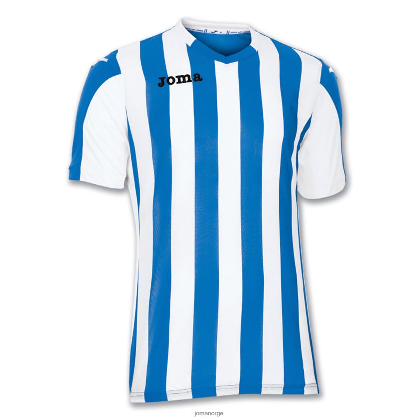 nei Joma skjorte kortermet copa kongeblå hvit FBD0T01395 menn