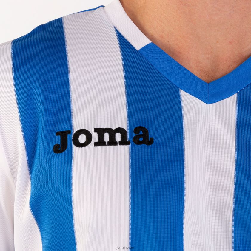 nei Joma skjorte kortermet copa kongeblå hvit FBD0T01395 menn