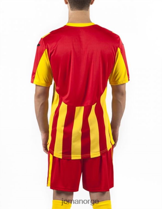 nei Joma skjorte kortermet copa rød gul FBD0T04487 menn