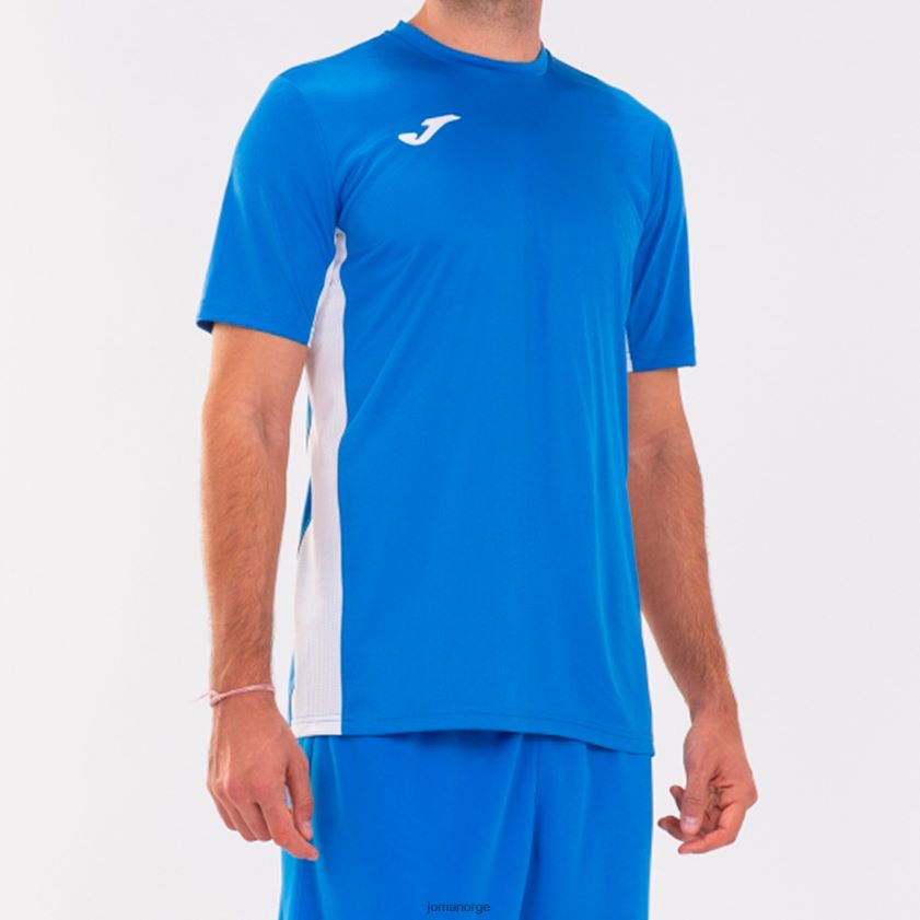nei Joma skjorte kortermet cosenza kongeblå hvit FBD0T0545 menn