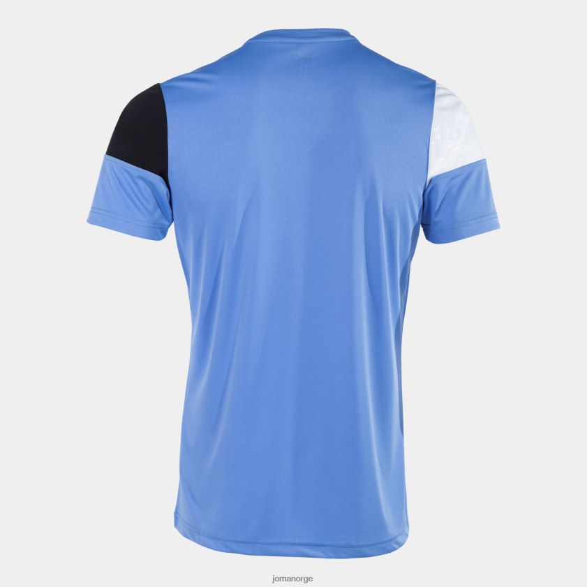 nei Joma skjorte kortermet crew v blå svart hvit FBD0T01091 menn
