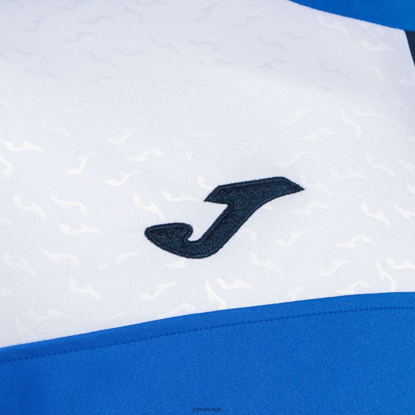 nei Joma skjorte kortermet crew v kongeblå marineblå hvit FBD0T0416 menn