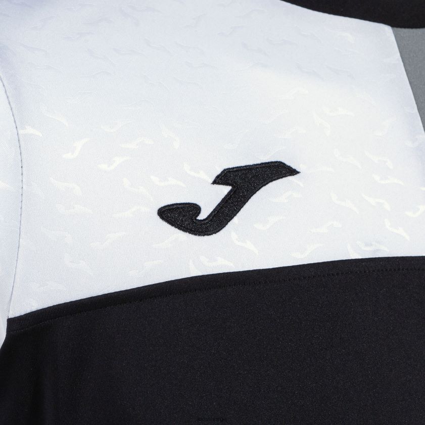 nei Joma skjorte kortermet crew v svart grå hvit FBD0T0201 menn