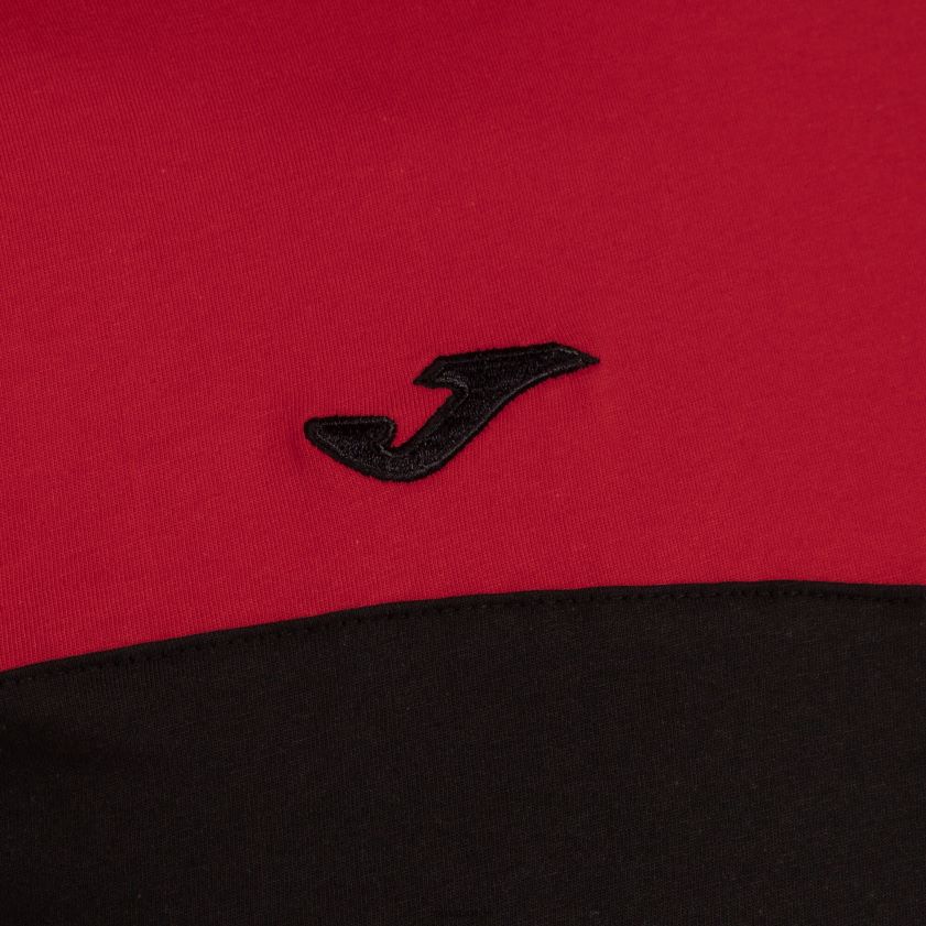 nei Joma skjorte kortermet crew v svart, rød FBD0T0375 menn