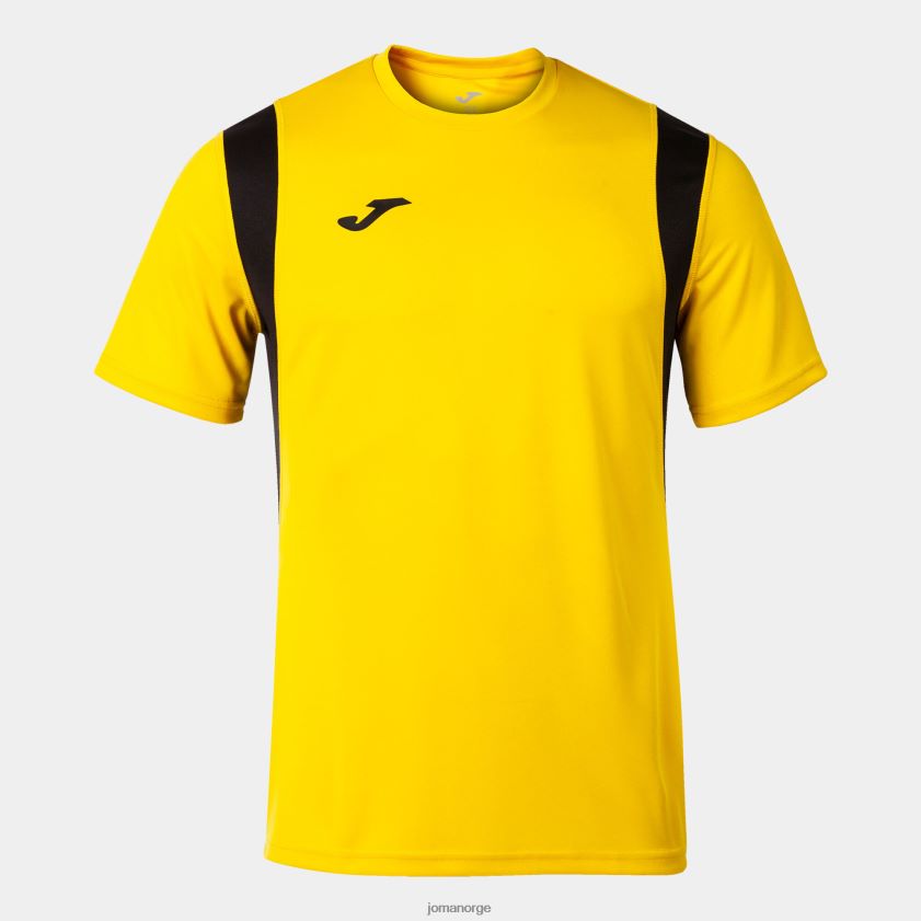 nei Joma skjorte kortermet dinamo gul FBD0T0772 menn