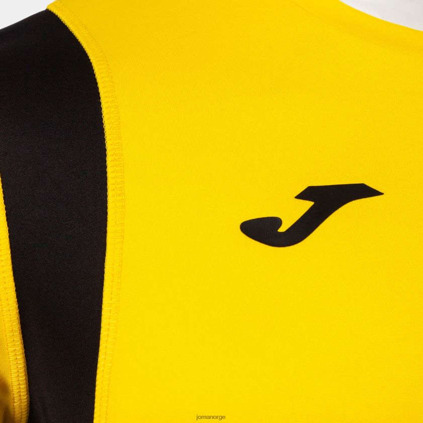 nei Joma skjorte kortermet dinamo gul FBD0T0772 menn
