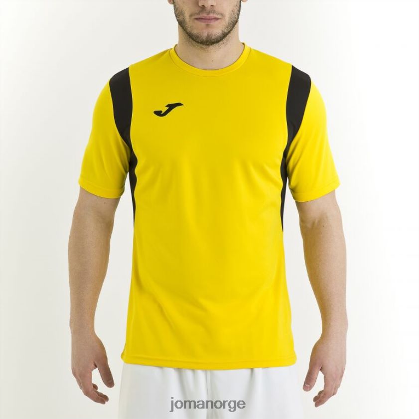 nei Joma skjorte kortermet dinamo gul FBD0T0772 menn