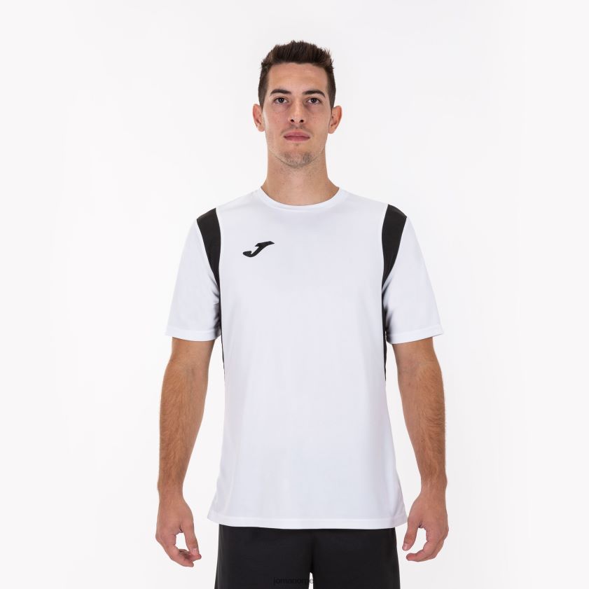 nei Joma skjorte kortermet dinamo hvit FBD0T03281 menn