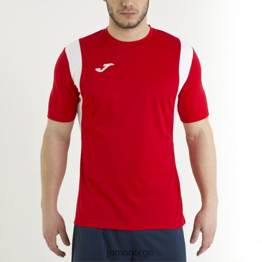 nei Joma skjorte kortermet dinamo rød FBD0T03524 menn