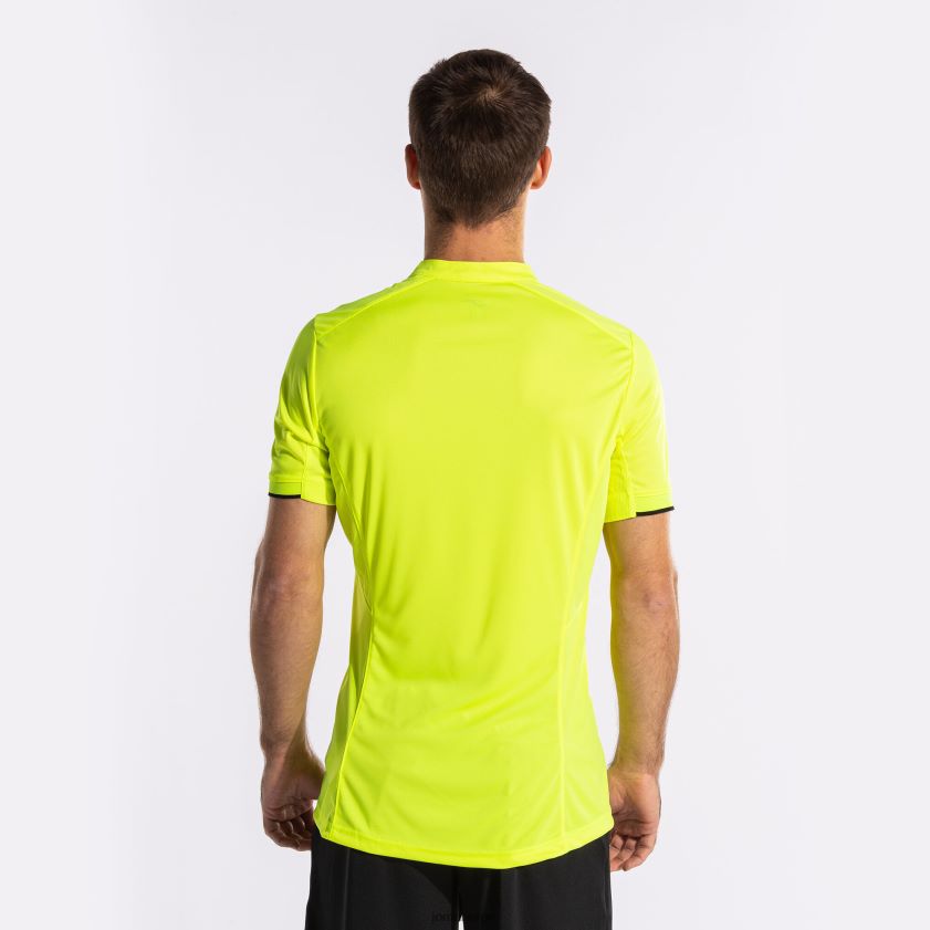 nei Joma skjorte kortermet dommer fluorescerende gul FBD0T097 menn